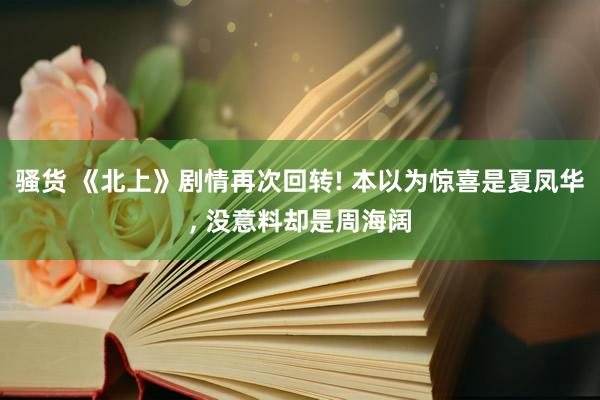 骚货 《北上》剧情再次回转! 本以为惊喜是夏凤华, 没意料却